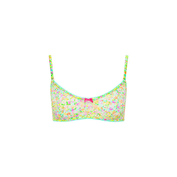 Lace floral bralette on sale