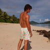 Men's Swim Trunks - Coconut Dreams