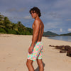 Men's Swim Trunks - Coconut Dreams