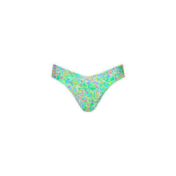 Cheeky V Bikini Bottom - Spring Fling