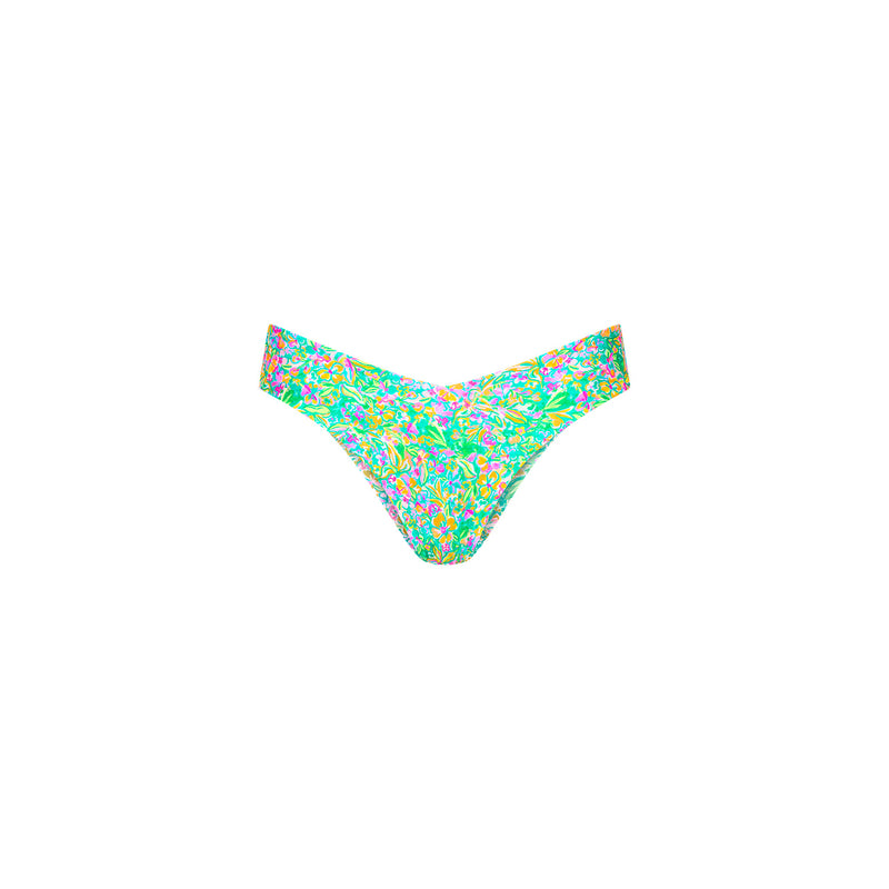 Cheeky V Bikini Bottom - Spring Fling