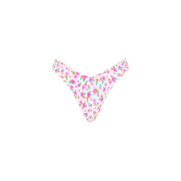 Y Cheeky Bikini Bottom - Flamingo Flora