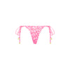 Thong Tie Side Bikini Bottom - Lovebug