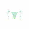 Thong Tie Side Bikini Bottom - Hibiscus Fizz