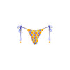 Thong Tie Side Bikini Bottom - Sunburst