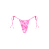 Micro Thong Tie Side Bikini Bottom - Island Blush