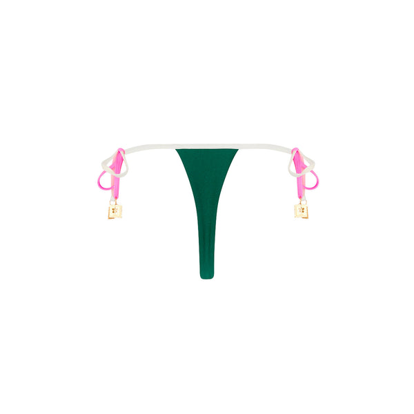 Micro Thong Tie Side Bikini Bottom - Siren Song