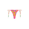 Lettuce Edge Thong Tie Bikini Bottom - Viva Vacation