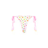 Lettuce Edge Thong Tie Bikini Bottom - Cutie Frutti