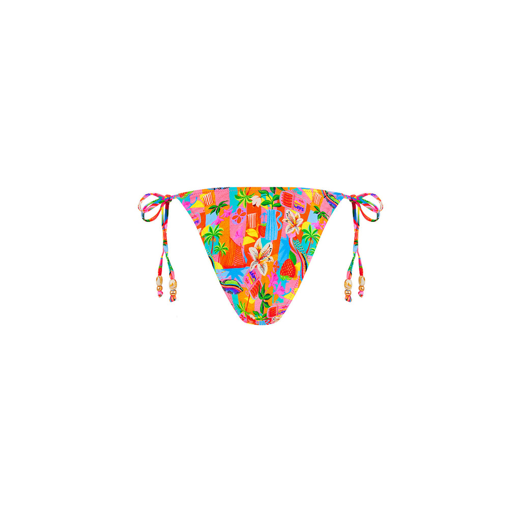 Ring Cheeky Tie Bikini Bottom - Havana Haven