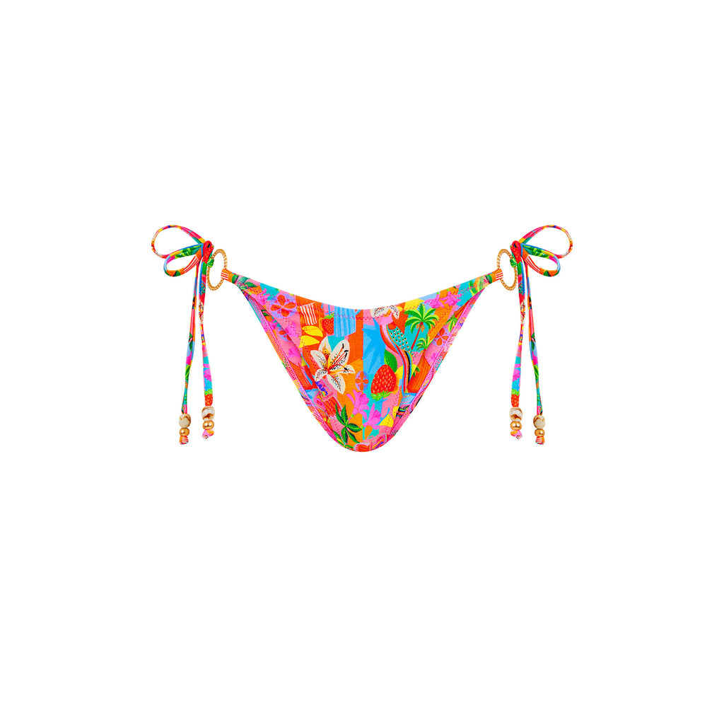 Ring Cheeky Tie Bikini Bottom - Havana Haven