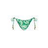 Dipped Cheeky Tie Bikini Bottom - Emerald Tides