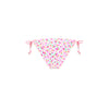 Braided Tie Classic Cut Bikini Bottom - Flamingo Flora