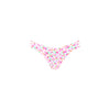 Multi Braided Cheeky Bikini Bottom - Flamingo Flora