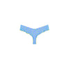 Lettuce Frill Thong Bikini Bottom - Lemon Bloom