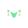 Trio Ring Cheeky Tie Bikini Bottom - Apple Blossom