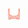 Bind Slim Scoop Bikini Top - Orange Fantasy