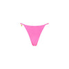 Charm Adjustable Cheeky Bikini Bottom - Pink Diva