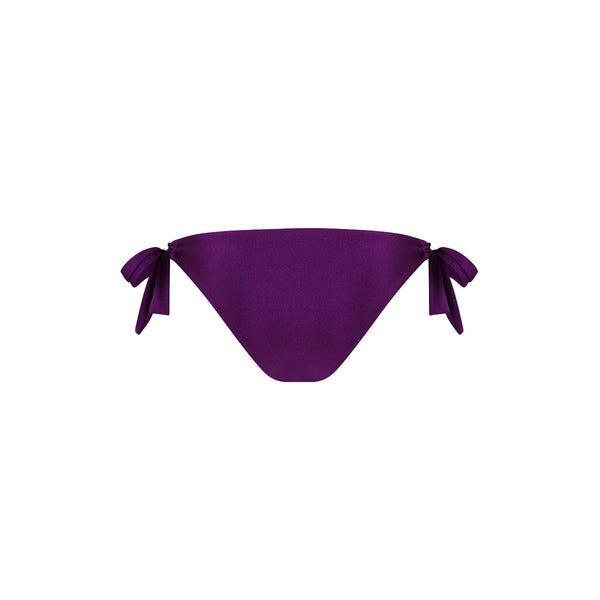 Cheeky Bow Tie Side Bikini Bottom - Sugar Plum