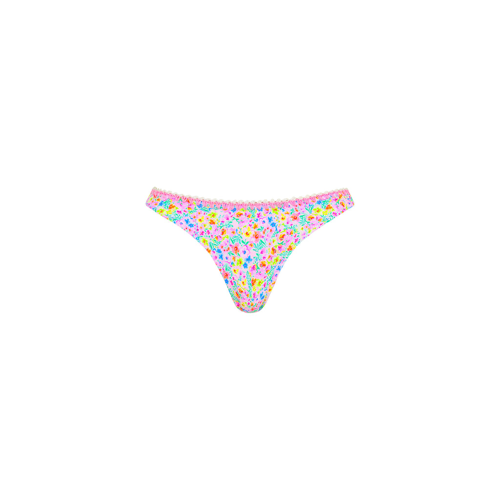 Crochet Cheeky Bikini Bottom - Moonflower