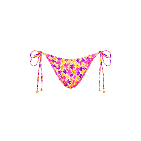 Dipped Cheeky Tie Bikini Bottom - Daisy Dreamer