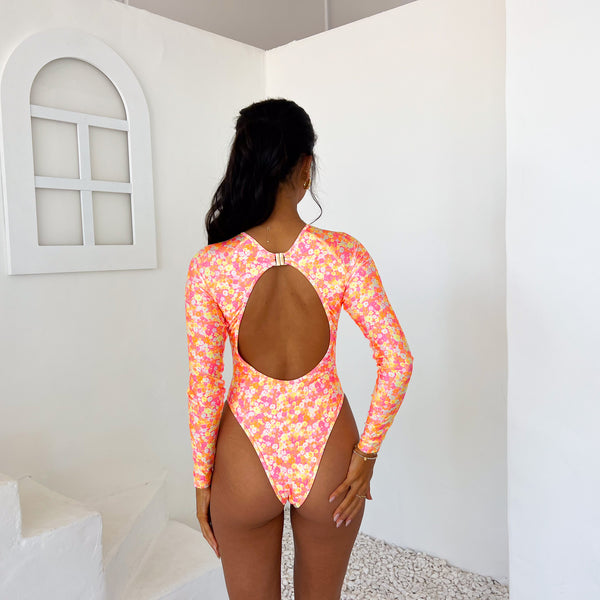 Long Sleeve Surf Suit - Mimosa Meadows