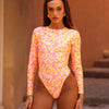 Long Sleeve Surf Suit - Mimosa Meadows