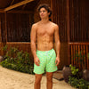 Men's Swim Trunks - Apple Blossom