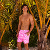 Men's Swim Trunks - Island Blush