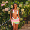 Mini Mesh Sarong - Candy Clouds