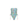 Ruched Bandeau One Piece - Mermaid Garden