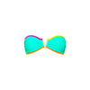 Mega V Strapless Bandeau Bikini Top - Confetti