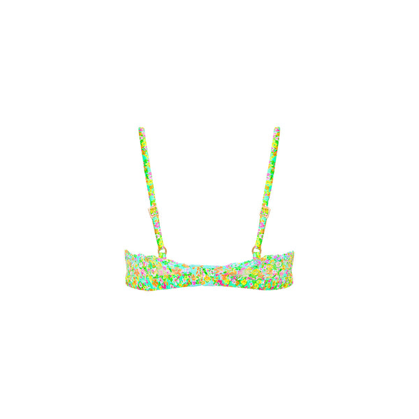 Lace Triangle Bra - Wild Flower