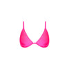 Underwire Triangle D+ Cup Bikini Top - Posh Pink