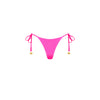 Thong Tie Side Bikini Bottom - Posh Pink