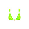 Slide Bralette Bikini Top - Aloha Lime