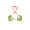 Braided Tie Bandeau Bikini Top - Golden Hour