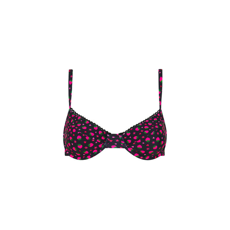 Ditzy Underwire Bra Bikini Top - Ruby Kisses