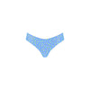 Lettuce Frill Thong Bikini Bottom - Lemon Bloom