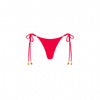 Thong Tie Side Bikini Bottom - Neon Rose