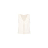 Open Knit Vest - White