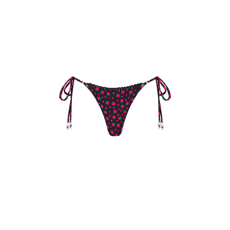 Thong Tie Side Bikini Bottom - Ruby Kisses