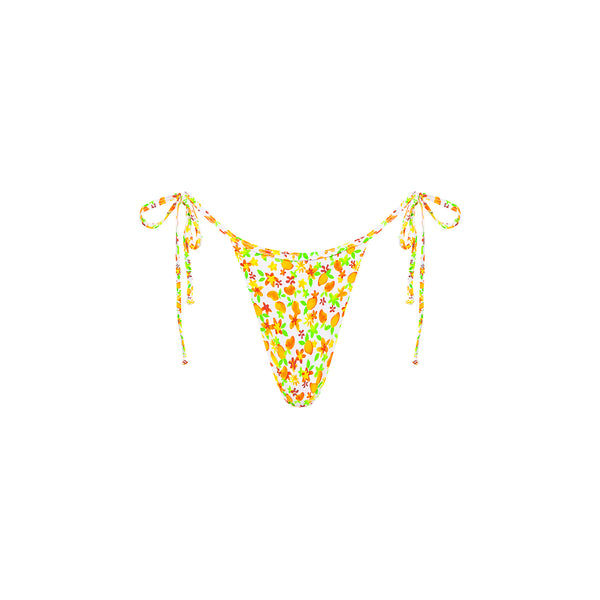 Micro Thong Tie Side Bikini Bottom - Coco Mango