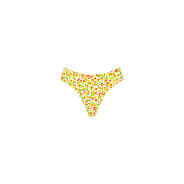 Mid-Rise Brazilian Bikini Bottom - Coco Mango