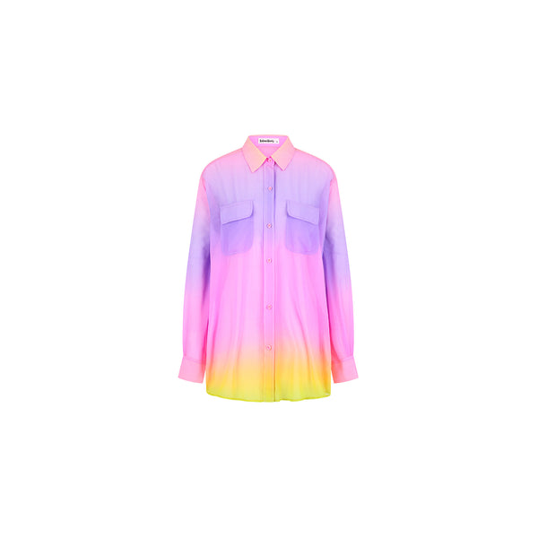 Sheer Long Sleeve Shirt - Stardust