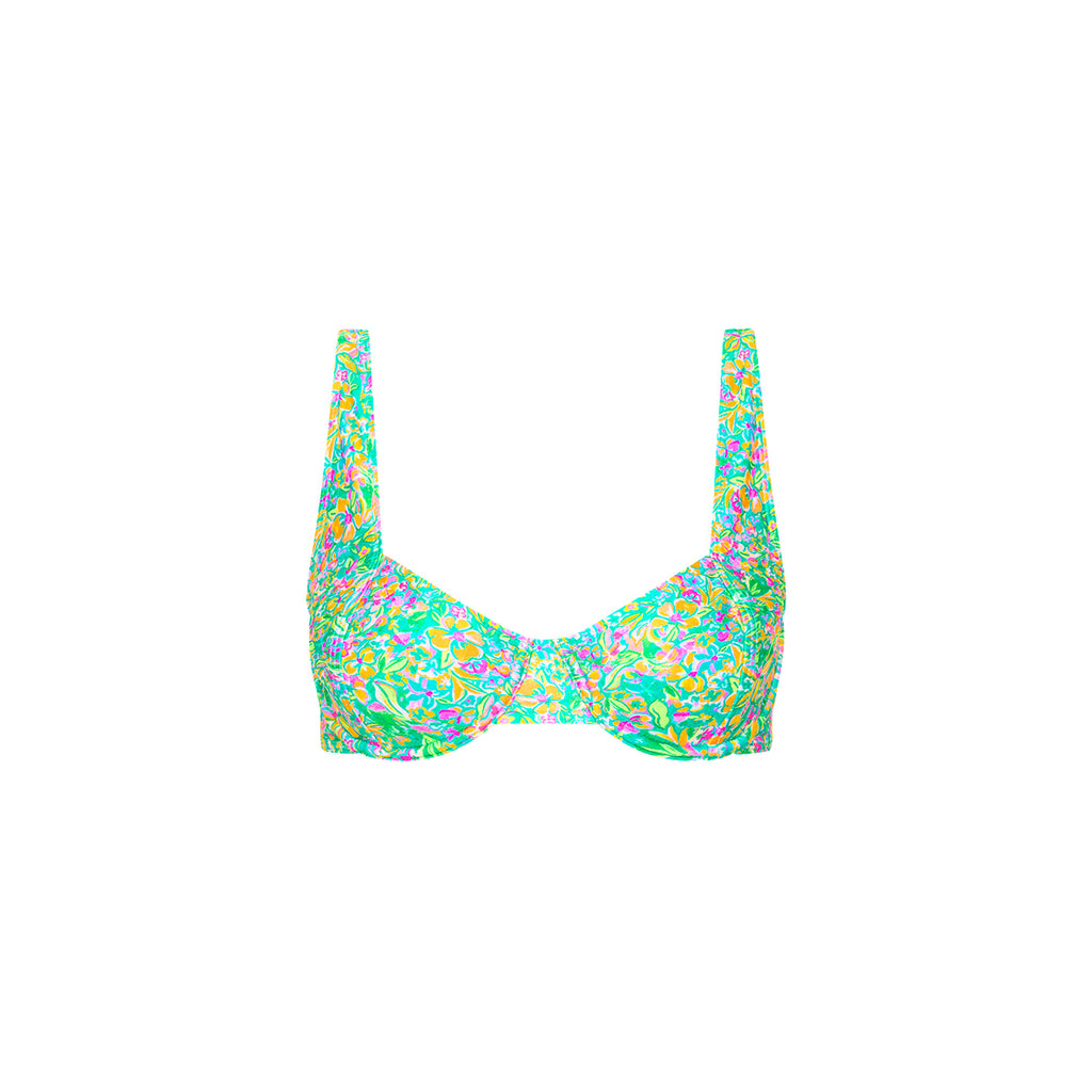 Underwire Bralette Bikini Top - Spring Fling