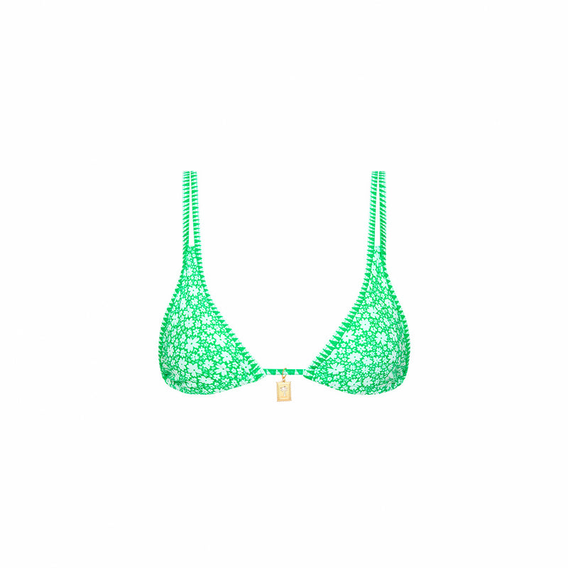 Twin Strap Bralette Bikini Top - Tequila Spritz