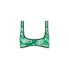 Bind Slim Scoop Bikini Top - Emerald Tides