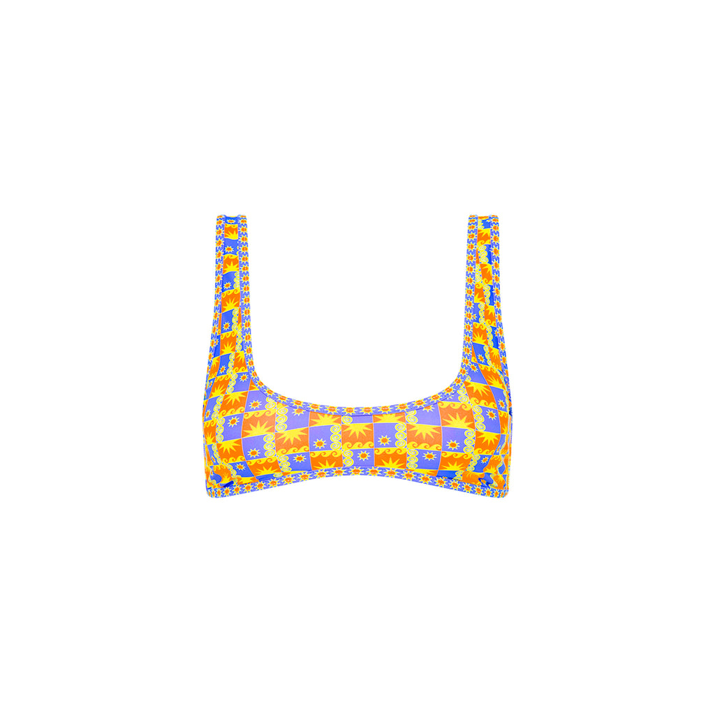 Bind Slim Scoop Bikini Top - Sunburst