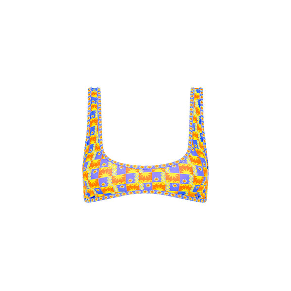 Bind Slim Scoop Bikini Top - Sunburst